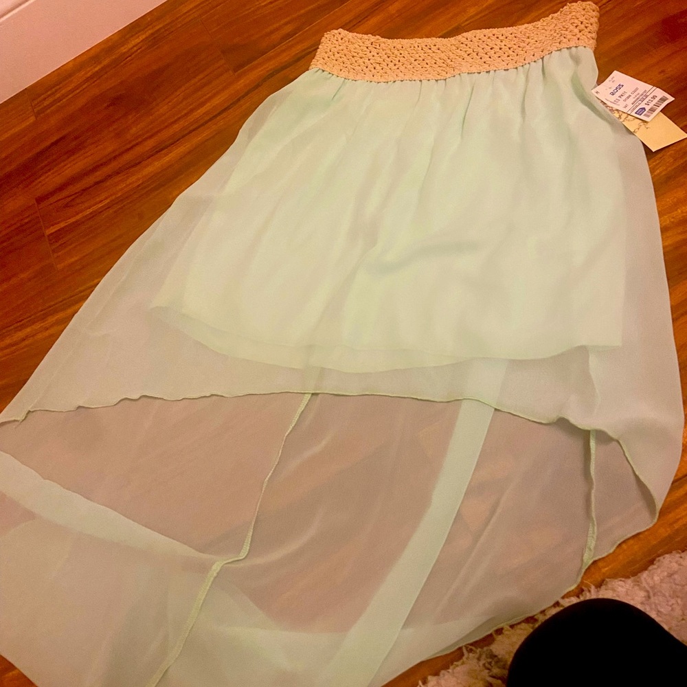 High low skirt